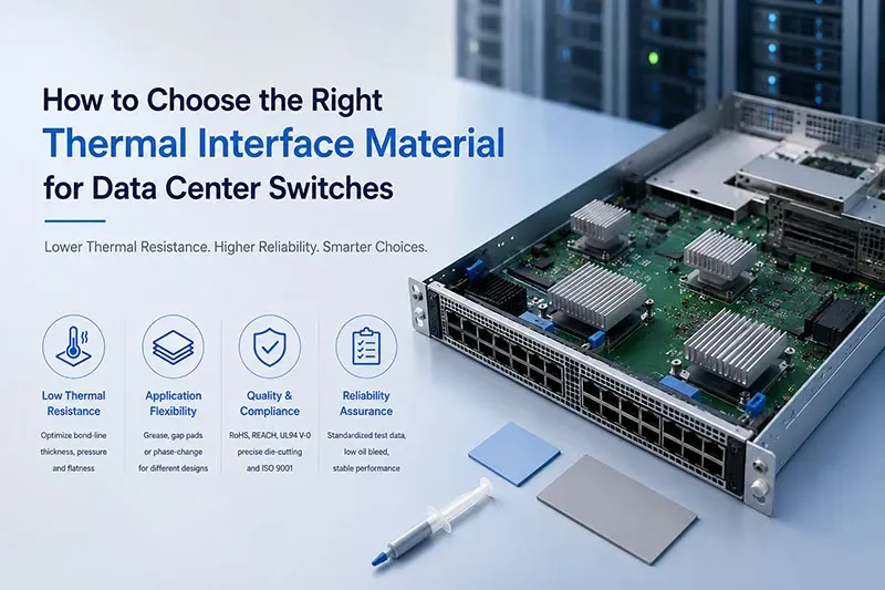 Thermal Interface Material For Data Center Switch
